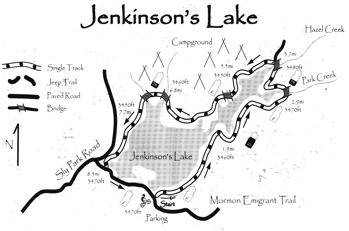 Jenkinson's Lake Trail Description